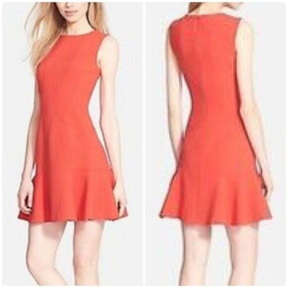 Diane Von Furstenberg "Jaelyn Fit and Flare Dress" 2 XS